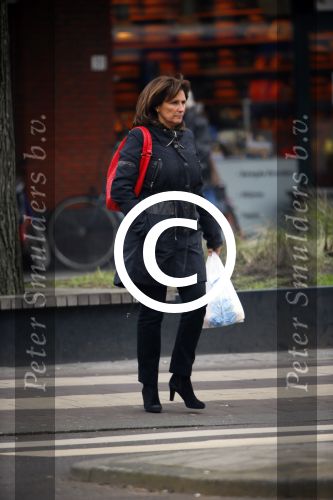 Amsterdam 23 januari 2015
Astrid Joosten doet boodschappen op de beethovenstraat