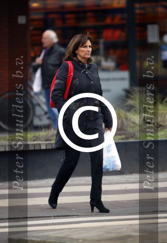 Amsterdam 23 januari 2015
Astrid Joosten doet boodschappen op de beethovenstraat