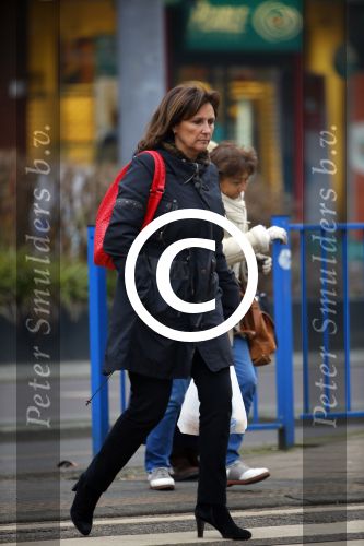 Amsterdam 23 januari 2015
Astrid Joosten doet boodschappen op de beethovenstraat