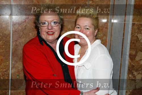 Amsterdam 2 februari 2015
Willeke Alberti viert haar 60 jarig artiesten jubileum in Carre en haar 70e verjaardag.
Astrid Nijgh met vriendin