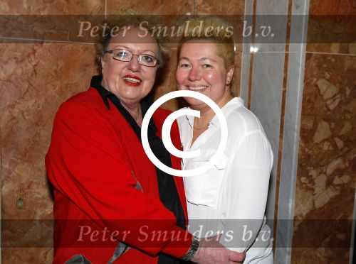 Amsterdam 2 februari 2015
Willeke Alberti viert haar 60 jarig artiesten jubileum in Carre en haar 70e verjaardag.
Astrid Nijgh met vriendin