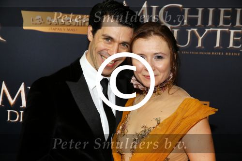 Amsterdam 26 januari 2015
Premiere Michiel de Ruyter film in het scheepvaartmuseum met de cast:
de hoofdrolspelers Frank Lammers, Sanne Langelaar, Barry Atsma, Egbert-Jan Weeber, Derek de Lint, Hajo Bruins,  Lieke van Lexmond, Lukas Dijkema, Pip Pellens, Jelle de Jong, Nils Verkooijen, Jules Croiset, Jada Borsato, Tygo Gernandt, Roeland Fernhout, Victor LÃ¶w, Joost Koning, Isa Lammers, Bas van Prooijen, Michael Nierse, Ids van der Krieke, Rein Hofman, Rene van Asten en Tim de Zwar
Celine Purcell en Oren Schrijver