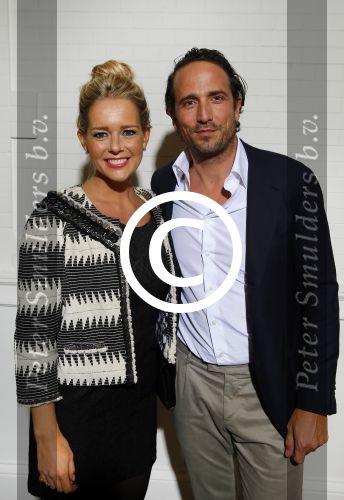 Amsterdam 28 januari 2015
Modeshow Danie Bles in het stedelijk museum.
Chantal janzen en Marco Geeratz