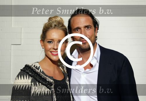Amsterdam 28 januari 2015
Modeshow Danie Bles in het stedelijk museum.
Chantal janzen en Marco Geeratz