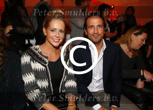 Amsterdam 28 januari 2015
Modeshow Danie Bles in het stedelijk museum.
Chantal janzen en Marco Geeratz