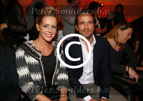 Amsterdam 28 januari 2015
Modeshow Danie Bles in het stedelijk museum.
Chantal janzen en Marco Geeratz