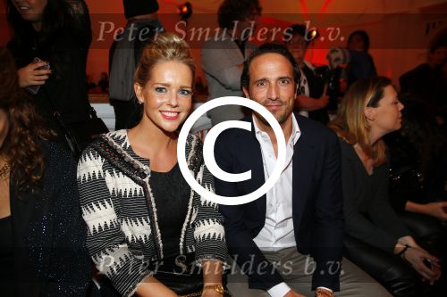 Amsterdam 28 januari 2015
Modeshow Danie Bles in het stedelijk museum.
Chantal janzen en Marco Geeratz