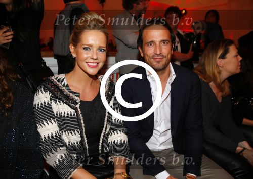 Amsterdam 28 januari 2015
Modeshow Danie Bles in het stedelijk museum.
Chantal janzen en Marco Geeratz