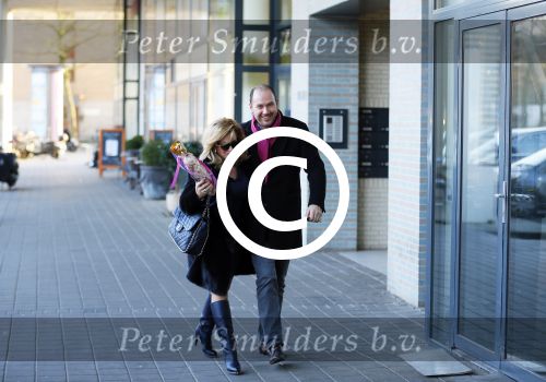 Amsterdam 24 januari 2014
Connie Bruekhoven Witteman doet bsamen met Eugene v Dun boodschappen op he gelderlandplein