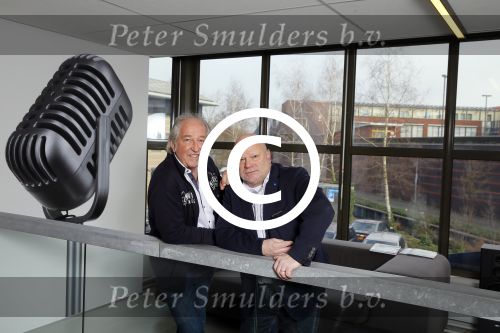 Hilversum 20 januari 2015
De deurzakkers op bezoek bij Erik de Zwart (radio Veronica) omdat ze 40 jaar geleden binnen kwamen in de top 40