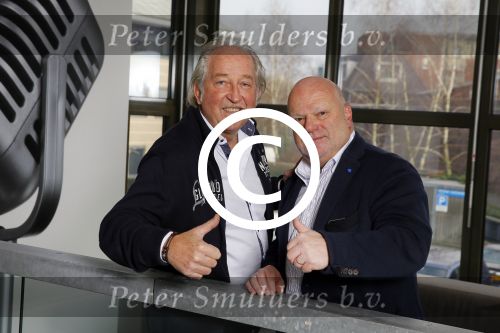 Hilversum 20 januari 2015
De deurzakkers op bezoek bij Erik de Zwart (radio Veronica) omdat ze 40 jaar geleden binnen kwamen in de top 40