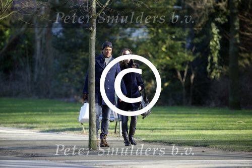 Amsterdam 6 februari 2015
Frank Rijkaard met zijn vrouw Stefanie op de pc hooftstraat en in het vondelpark