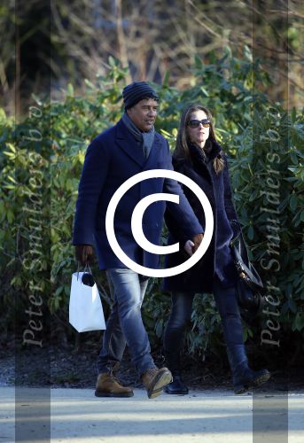 Amsterdam 6 februari 2015
Frank Rijkaard met zijn vrouw Stefanie op de pc hooftstraat en in het vondelpark
