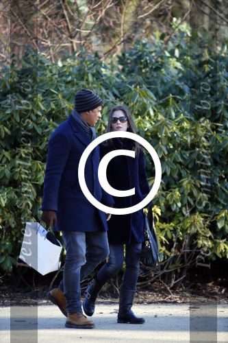 Amsterdam 6 februari 2015
Frank Rijkaard met zijn vrouw Stefanie op de pc hooftstraat en in het vondelpark
