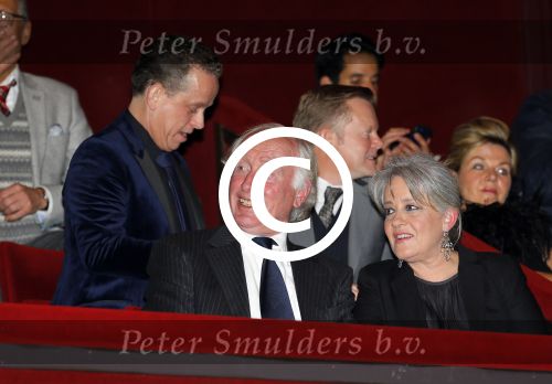 Amsterdam 2 februari 2015
Willeke Alberti viert haar 60 jarig artiesten jubileum in Carre en haar 70e verjaardag.
Fred Oster met vrouw