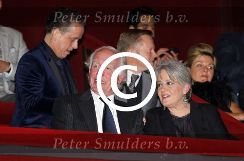 Amsterdam 2 februari 2015
Willeke Alberti viert haar 60 jarig artiesten jubileum in Carre en haar 70e verjaardag.
Fred Oster met vrouw
