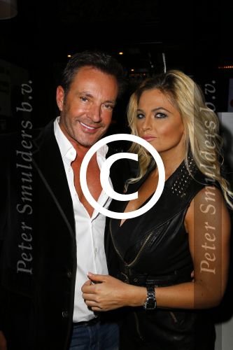 Uitgeest 19 januari 2015
Nieuwjaarsreceptie Henk Geels in Bobs saloon in uitgeest.
Gerard Joling met Bobbi Eden