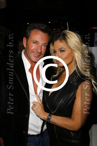 Uitgeest 19 januari 2015
Nieuwjaarsreceptie Henk Geels in Bobs saloon in uitgeest.
Gerard Joling met Bobbi Eden
