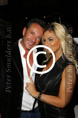 Uitgeest 19 januari 2015
Nieuwjaarsreceptie Henk Geels in Bobs saloon in uitgeest.
Gerard Joling met Bobbi Eden