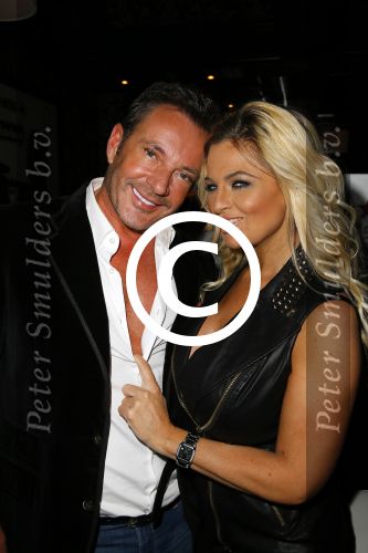 Uitgeest 19 januari 2015
Nieuwjaarsreceptie Henk Geels in Bobs saloon in uitgeest.
Gerard Joling met Bobbi Eden