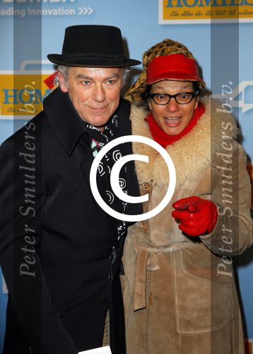 Amsterdam 19 januari 2015
Premiere Homies in Tuschinski. hans Dagelet met vrouw