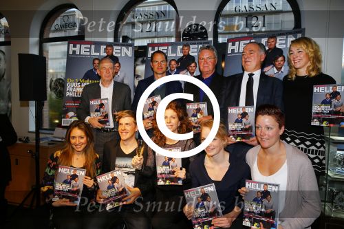 Amsterdam 2 februari 2015
Presentatie helden van Frits en Barbara Barend. Op de cover staan Guus Hiddink en Frank de Boer.
In het blad staan oa interviews met Jorien ter Mors Thijsje Oenema en Kai Reus.
De presentatie was bij gassan diamonds.
