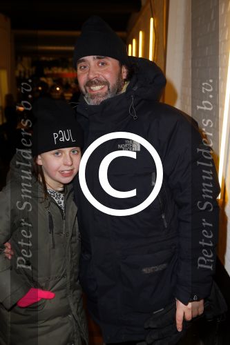 Amsterdam 21 januari 2015
Opening sportschool van Arie Boomsma genaamd Vondelgym.
Horrace Cohen met dochter