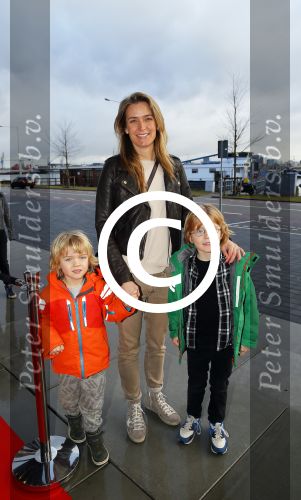 Jetske v d Elsen met kinderen