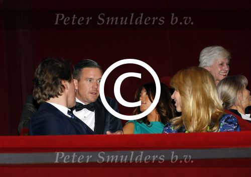Amsterdam 2 februari 2015
Linda de Mol en Jeroen Rietbergen bij jubileum concert Willeke Alberti in Carre.
Met Johnny de Mol en zijn vriendin