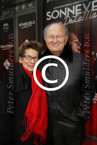 Amsterdam 8 februari 2015
Premiere Sonneveld in het nieuwe de la mar.
Joop en Janine v d Ende