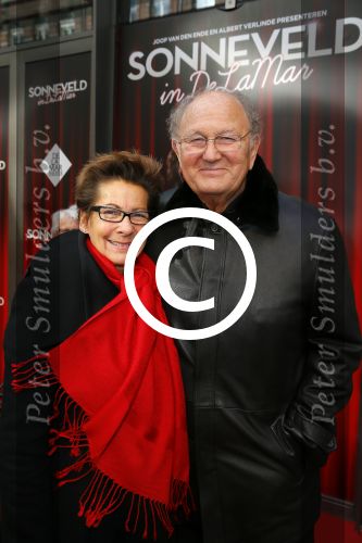 Amsterdam 8 februari 2015
Premiere Sonneveld in het nieuwe de la mar.
Joop en Janine v d Ende