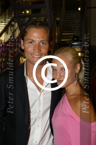 Amsterdam, 7 September 2009
Modeshow van Raak
Kimberly Klaver met vriend
Foto Peter Smulders BV