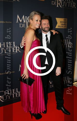 Amsterdam 26 januari 2015
Premiere Michiel de Ruyter film in het scheepvaartmuseum met de cast:
de hoofdrolspelers Frank Lammers, Sanne Langelaar, Barry Atsma, Egbert-Jan Weeber, Derek de Lint, Hajo Bruins,  Lieke van Lexmond, Lukas Dijkema, Pip Pellens, Jelle de Jong, Nils Verkooijen, Jules Croiset, Jada Borsato, Tygo Gernandt, Roeland Fernhout, Victor LÃ¶w, Joost Koning, Isa Lammers, Bas van Prooijen, Michael Nierse, Ids van der Krieke, Rein Hofman, Rene van Asten en Tim de Zwar
Kluun met vriendin