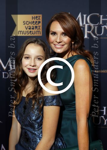 Amsterdam 26 januari 2015
Premiere Michiel de Ruyter film in het scheepvaartmuseum
Leontine Borsato en Jada Borsato