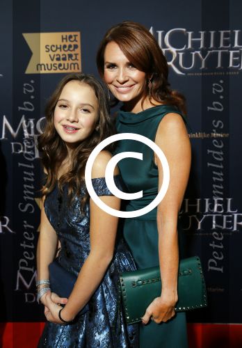 Amsterdam 26 januari 2015
Premiere Michiel de Ruyter film in het scheepvaartmuseum
Leontine Borsato en Jada Borsato