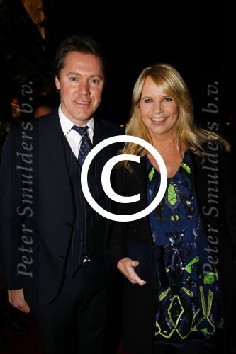 Amsterdam 2 februari 2015
Linda de Mol en Jeroen Rietbergen bij jubileum concert Willeke Alberti in Carre