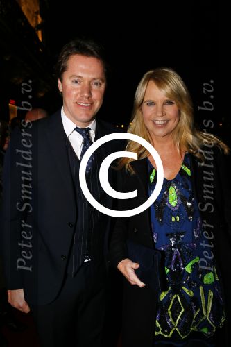 Amsterdam 2 februari 2015
Linda de Mol en Jeroen Rietbergen bij jubileum concert Willeke Alberti in Carre