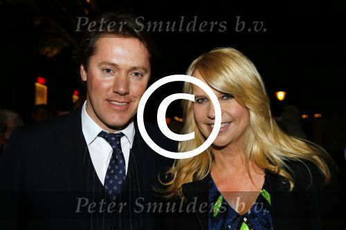 Amsterdam 2 februari 2015
Linda de Mol en Jeroen Rietbergen bij jubileum concert Willeke Alberti in Carre