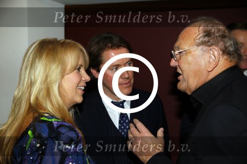 Amsterdam 2 februari 2015
Linda de Mol en Jeroen Rietbergen bij jubileum concert Willeke Alberti in Carre.
Met Joop v d Ende
