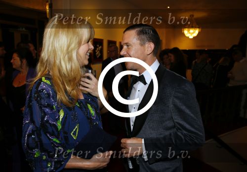 Amsterdam 2 februari 2015
Linda de Mol en Jeroen Rietbergen bij jubileum concert Willeke Alberti in Carre