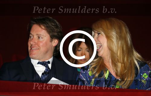 Amsterdam 2 februari 2015
Linda de Mol en Jeroen Rietbergen bij jubileum concert Willeke Alberti in Carre