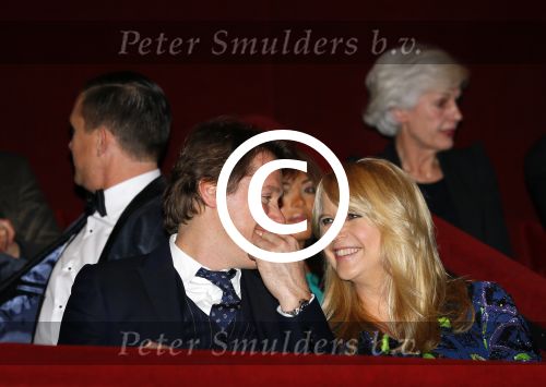 Amsterdam 2 februari 2015
Linda de Mol en Jeroen Rietbergen bij jubileum concert Willeke Alberti in Carre