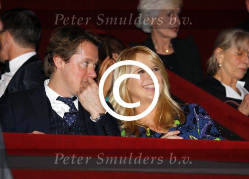 Amsterdam 2 februari 2015
Linda de Mol en Jeroen Rietbergen bij jubileum concert Willeke Alberti in Carre