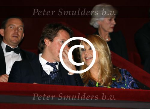 Amsterdam 2 februari 2015
Linda de Mol en Jeroen Rietbergen bij jubileum concert Willeke Alberti in Carre