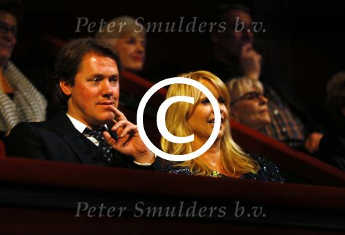 Amsterdam 2 februari 2015
Linda de Mol en Jeroen Rietbergen bij jubileum concert Willeke Alberti in Carre