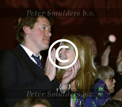 Amsterdam 2 februari 2015
Linda de Mol en Jeroen Rietbergen bij jubileum concert Willeke Alberti in Carre
