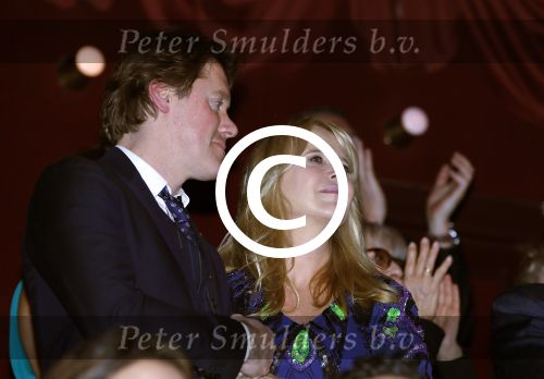 Amsterdam 2 februari 2015
Linda de Mol en Jeroen Rietbergen bij jubileum concert Willeke Alberti in Carre