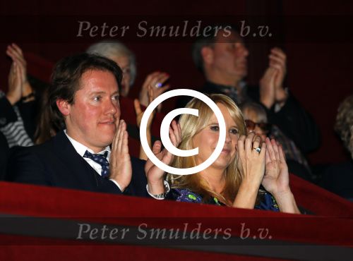 Amsterdam 2 februari 2015
Linda de Mol en Jeroen Rietbergen bij jubileum concert Willeke Alberti in Carre