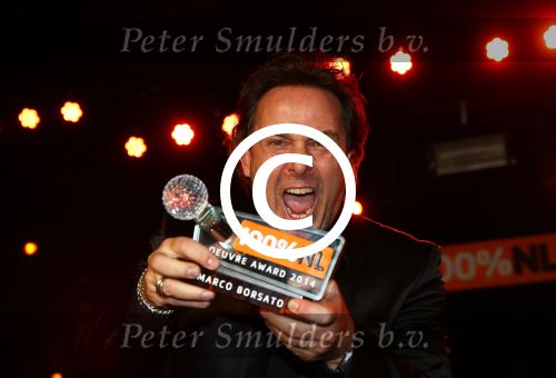 Amsterdam, 3 Februari 2015
Uitreiking 100% NL Awards 2015
Marco Borsato wint de Ouvre Award