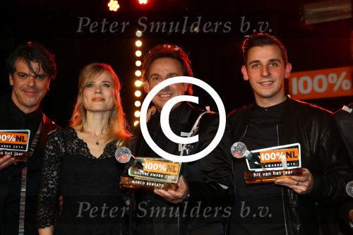 Amsterdam, 3 Februari 2015
Uitreiking 100% NL Awards 2015
Marco Borsato Nielson The Common Linnets